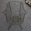 Upgrade your space with this vintage handcrafted iron chair, designed with durability and timeless elegance in mind. Featuring a sturdy metal frame with a stylish open-wire design, this chair is perfect for both indoor and outdoor seating. Its ergonomic structure ensures comfort, while the rust-resistant finish enhances longevity. Whether used in a garden, patio, balcony, or living room, this iron chair adds a touch of vintage charm and sophistication. Ideal for home decor, cafes, and outdoor lounges. Size: 27 x 28 x 36 inches Material: High-quality iron Usage: Indoor & outdoor seating Style: Vintage, Industrial, Rustic Perfect for those who appreciate handmade craftsmanship and durable furniture. Order now to add a classic touch to your space!