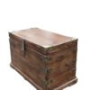 Timeless Vintage Wooden Box with Iron Details2