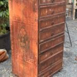 Vintage Wooden Drawer Cabinet - Antique Storage Cabinet (36x18x16 Inches)