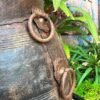 1850s Wooden Hand-Carved Antique Grain Pot | Vintage Planter Pot-13