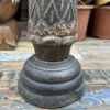 Ancient Brass & Copper Wooden Handcrafted Pillar Candle Holder-3