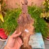 1900s Vintage Hand-Carved Wooden Hindu God Figurine1