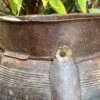 1850s Wooden Hand-Carved Antique Grain Pot | Vintage Planter Pot-14