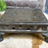 1700's Antique Bronze Hindu Temple Choki – South Indian God Sitting Bajot3