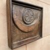 19th Century Ancient Hindu Wooden Moon & Star Wall Hanging Panel2