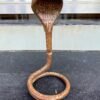 1700's Ancient Copper Hand-Forged Shiva Lingam Naga | Hindu Temple Antique2