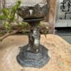 antique handcrafted metal candle stand3