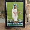 Antique Hand-Painted Hindu God Prabhupad Ji Artwork | Rare Vintage Painting 2