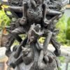 1700’s Ancient Wooden Hand-Carved Garuda Hunting Figurine | South Indian Antique 8