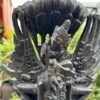 1700’s Ancient Wooden Hand-Carved Garuda Hunting Figurine | South Indian Antique 9