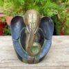 1920's Vintage Old Hand Forged Hindu God Ganesha Figurine Statue1