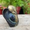1920's Vintage Old Hand Forged Hindu God Ganesha Figurine Statue2