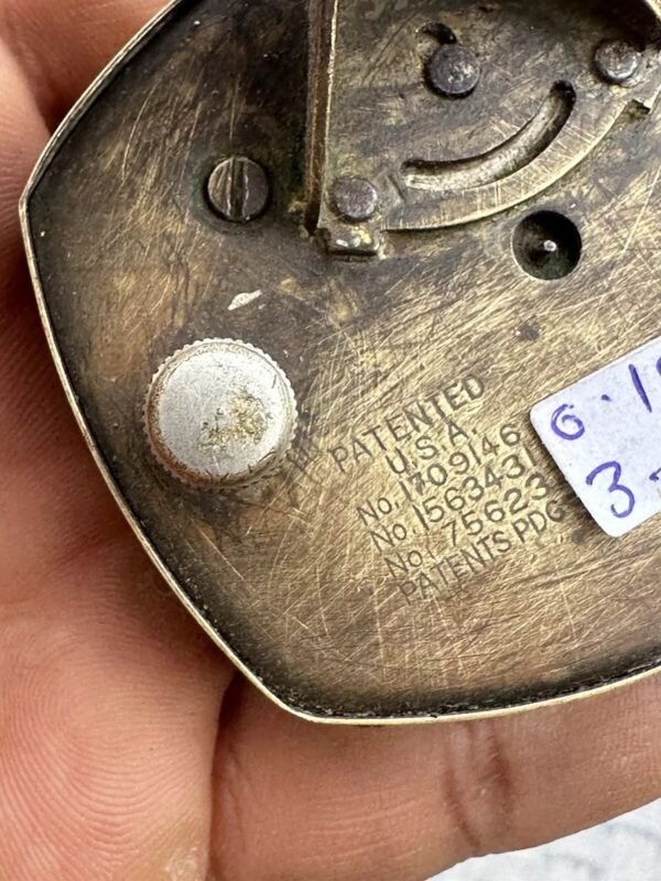 Antique Old Brass Original Auto Westclox Dash Clock Watch – Needs Restoration2