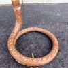 1700's Ancient Copper Hand-Forged Shiva Lingam Naga | Hindu Temple Antique9