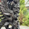 1700’s Ancient Wooden Hand-Carved Garuda Hunting Figurine | South Indian Antique 6