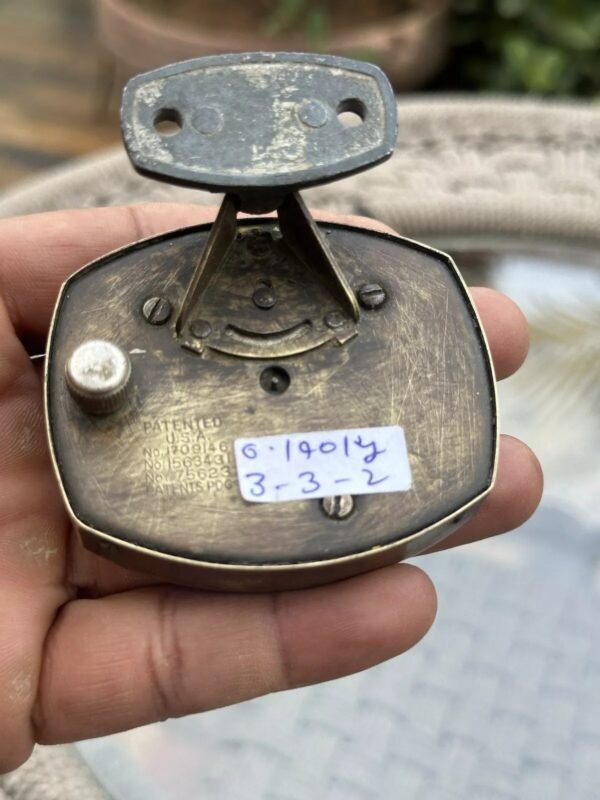 Antique Old Brass Original Auto Westclox Dash Clock Watch – Needs Restoration5