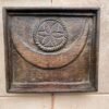 19th Century Ancient Hindu Wooden Moon & Star Wall Hanging Panel