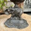 antique handcrafted metal candle stand7