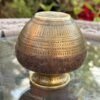 Antique Handcrafted Ganga Jamuna Brass Copper Kalash Pot | Vintage Lota7
