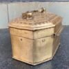 1800's Antique Brass Hand-Crafted Mughal Betel Nut Box Paan Dan3