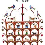 Handcrafted Iron Toran Display Stand1