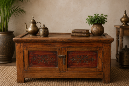 Wooden Storage Coffee Table