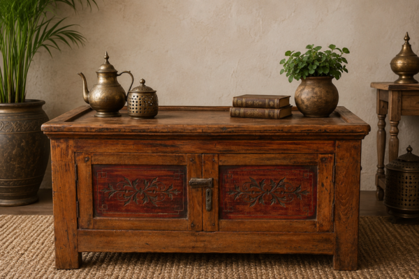 Wooden Storage Coffee Table
