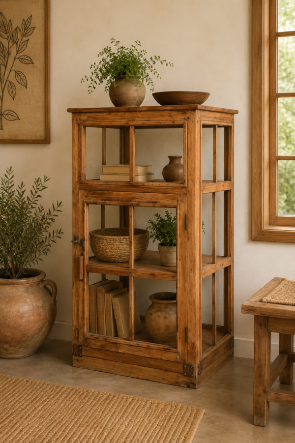 Wooden Display Cabinet