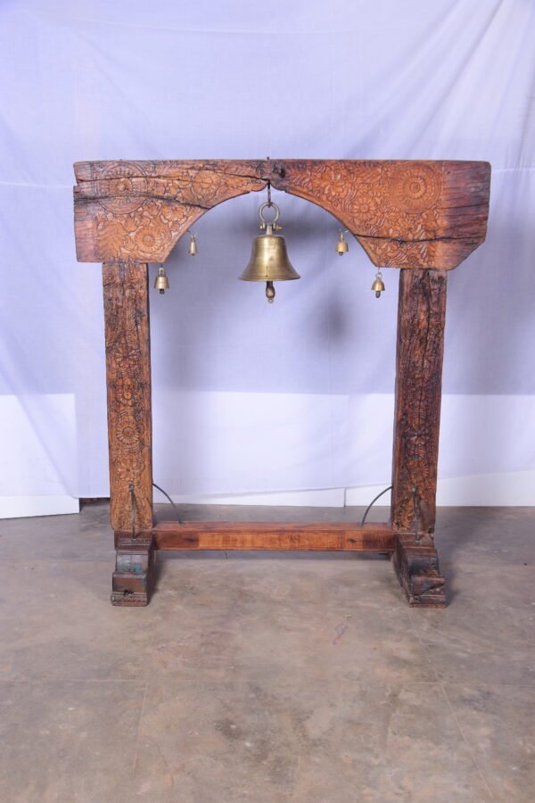 Wooden Bell Holder