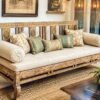 Handcrafted Wooden Daybed Sofa