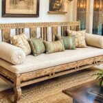 Handcrafted Wooden Daybed Sofa
