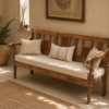 Vintage Reclaimed Wood 3-Seater Bench1
