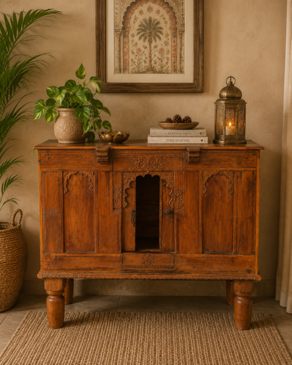 Wooden Sideboard Cabinet (41.5 x 36")1