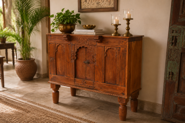 Wooden Sideboard Cabinet (41.5 x 36")