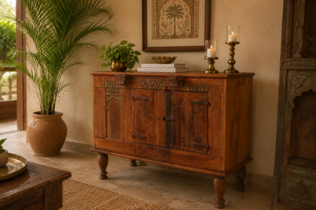 Wooden Sideboard Cabinet