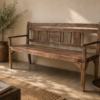 Rustic Wooden Bench1
