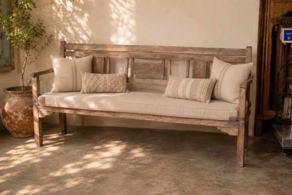 Rustic Wooden Bench2
