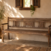 Rustic Wooden Bench