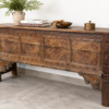 Hand Carved Wooden Sideboard1