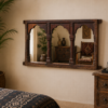 Vintage Wooden Wall Mirror1