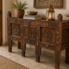 Handcrafted Heritage Console Cabinet