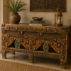 Gujrati dhamchiya console table1