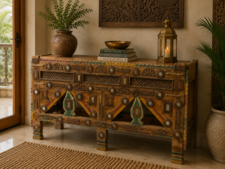 Gujrati dhamchiya console table1