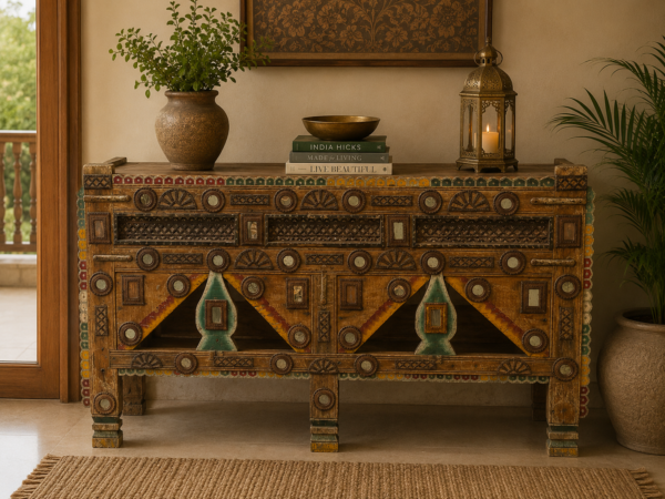 Gujrati dhamchiya console table12