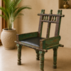 Armchair with Leather Seat2