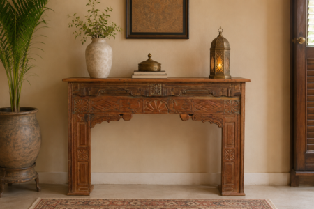 Solid Wood Console Table