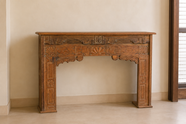 Solid Wood Console Table2