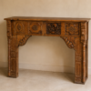 Handcrafted Solid Wood Console Table 2
