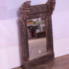 Antique Wooden Wall Mirror1