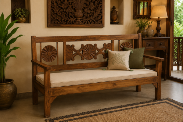 Wood Seating Bench